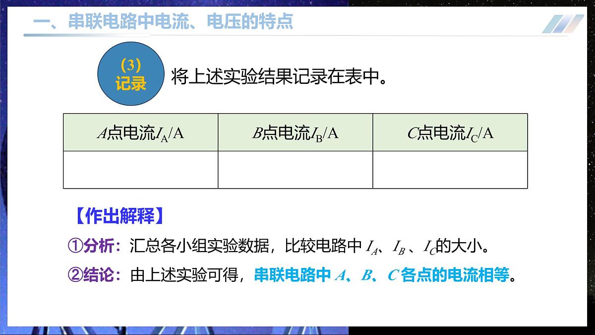 11.5++串联电路和并联电路中电流、电压的特点（优质课件） 第8页