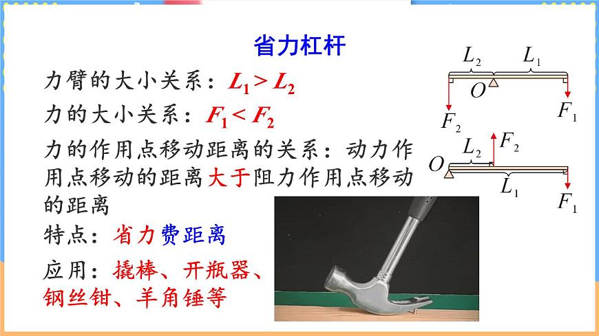 第2课时 杠杆的分类及应用第6页