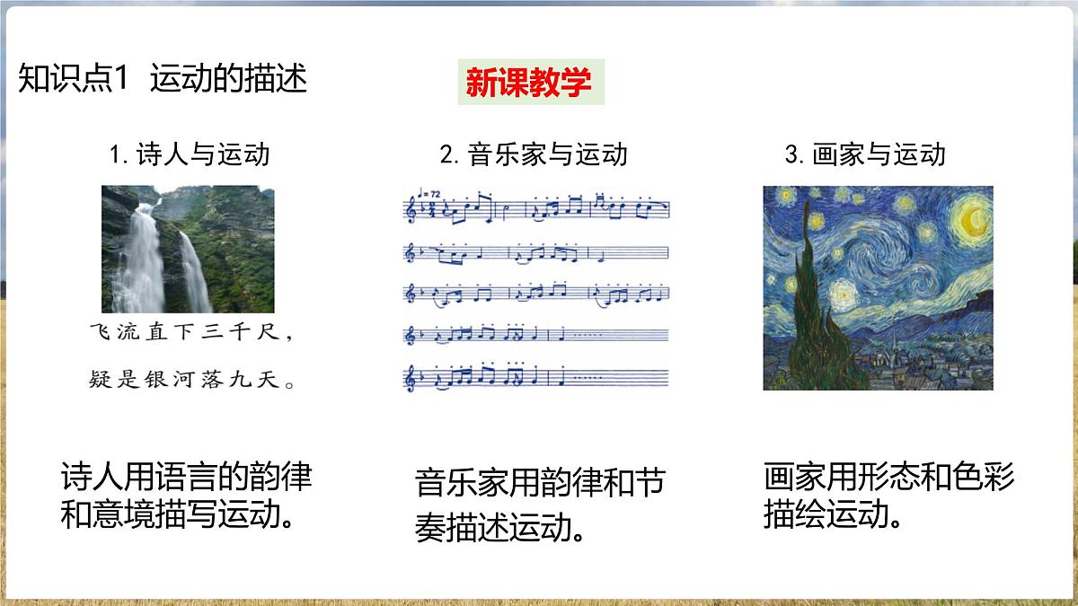 沪科版（2024）物理八年级全一册 1.1 动与静 （课件）第4页