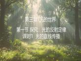 沪科版（2024）物理八年级全一册 3.1 探究：光的反射定律 （课件）