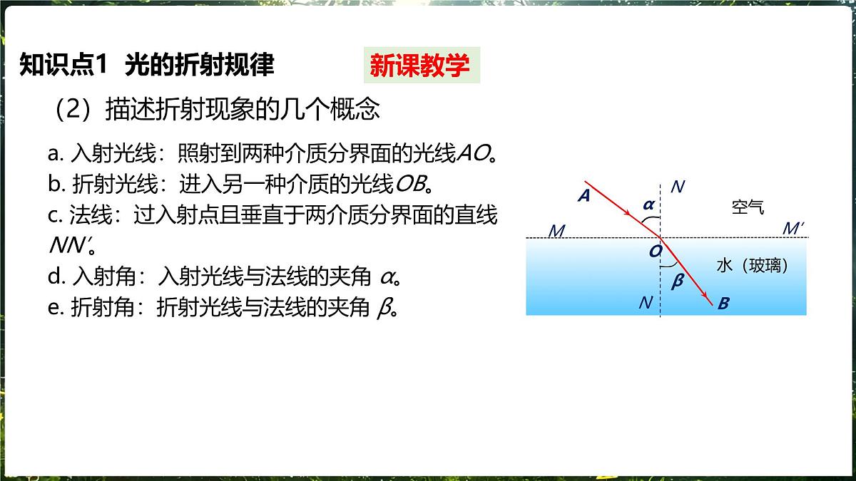 沪科版（2024）物理八年级全一册 3.3 光的折射 （课件）第5页
