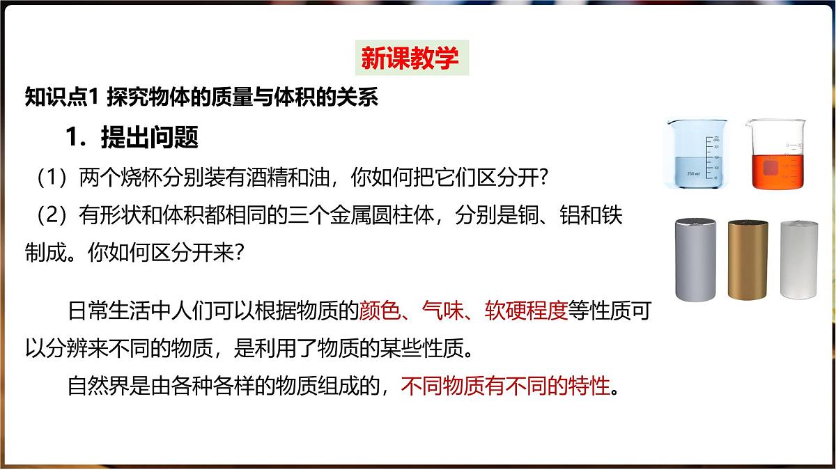 5.3 密度 第1课时物质的密度第5页