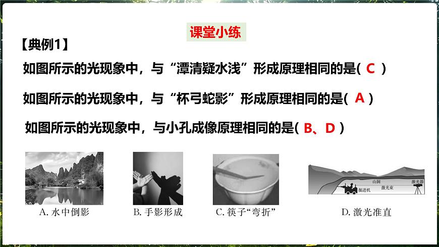 沪科版（2024）物理八年级全一册 第三章《光的世界》单元复习 （课件）第6页