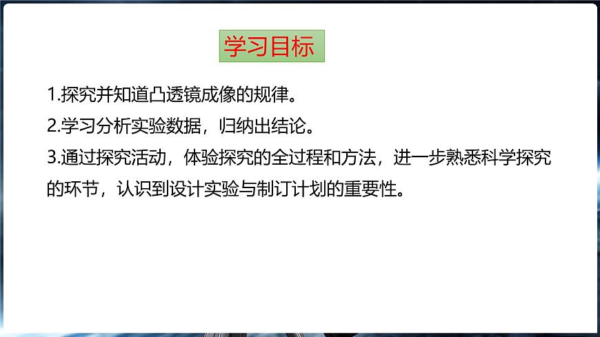沪科版（2024）物理八年级全一册 4.2 探究：凸透镜成像规律 （课件）第2页