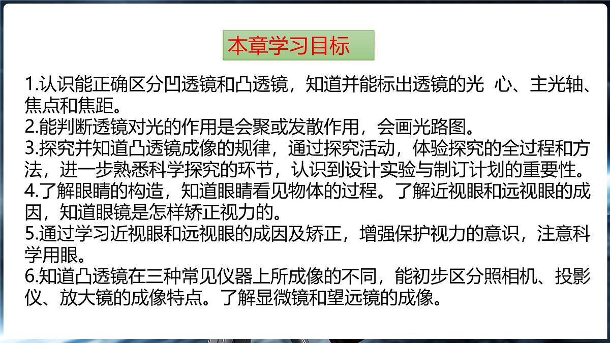 沪科版（2024）物理八年级全一册 第四章《神奇的透镜》单元复习 （课件）第2页
