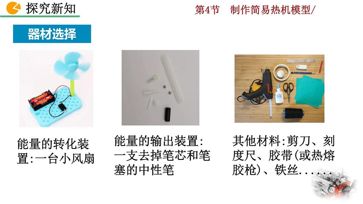 人教版物理九年级全一册14.4 制作简易热机模型（课件）第6页