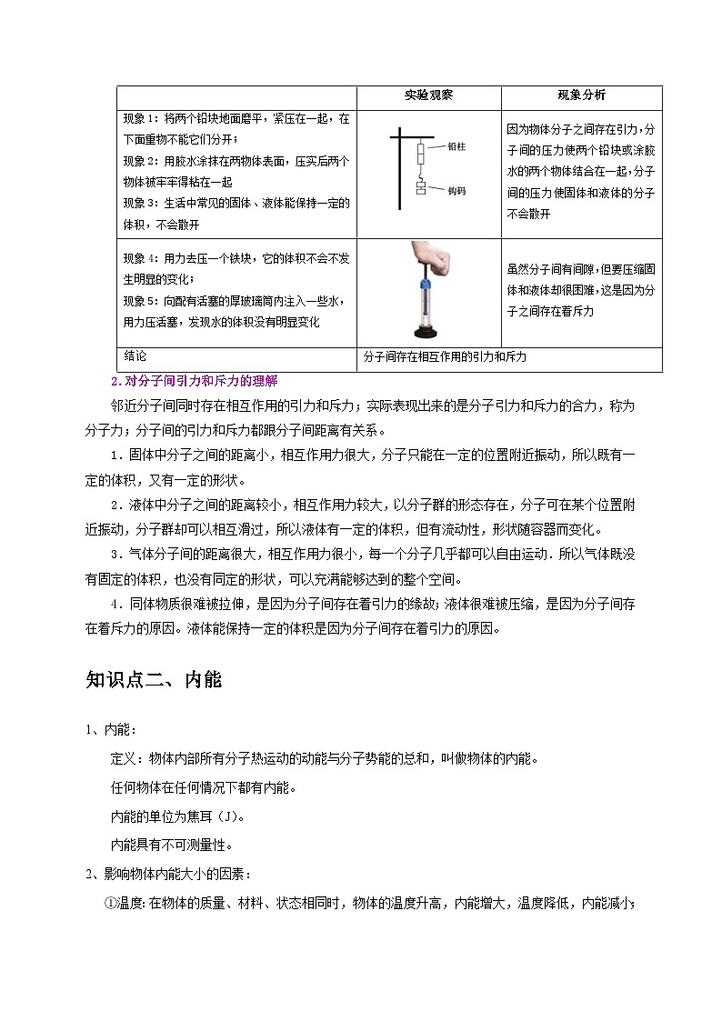 专题13 内能（原卷版）第2页
