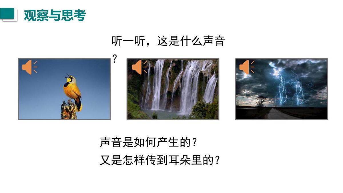 2024年秋沪科版八年级物理全一册 第一节 声音的产生与传播（课件）第2页