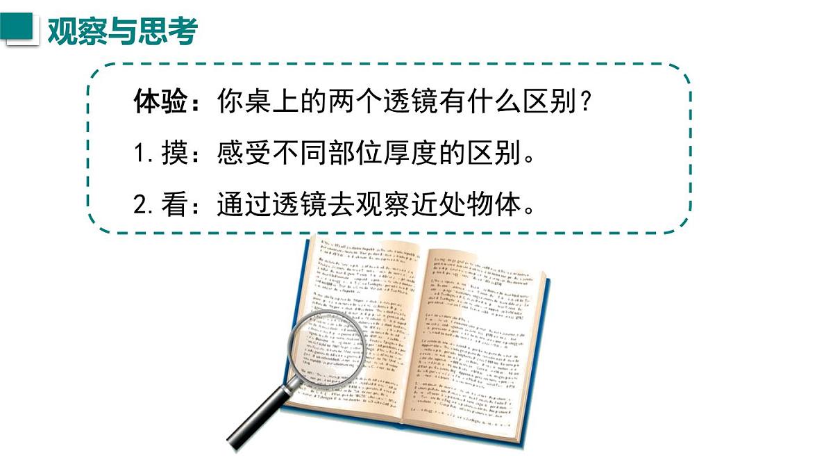 2025年秋沪科版八年级物理全一册 第一节  凸透镜与凹透镜（课件）第3页