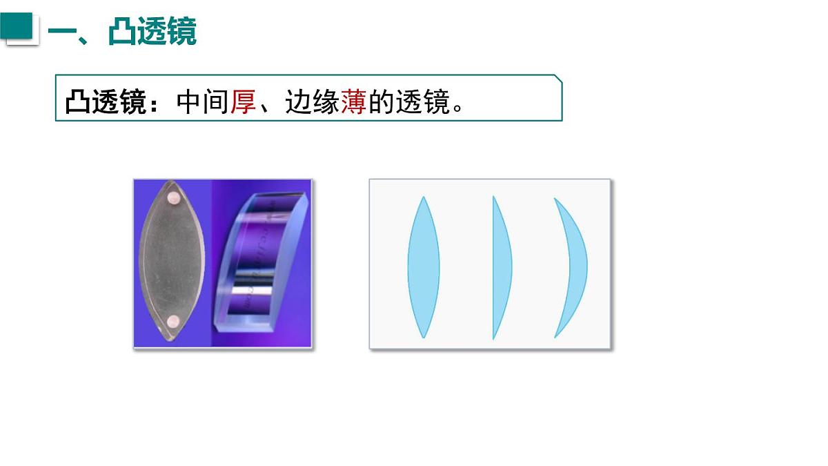2025年秋沪科版八年级物理全一册 第一节  凸透镜与凹透镜（课件）第4页