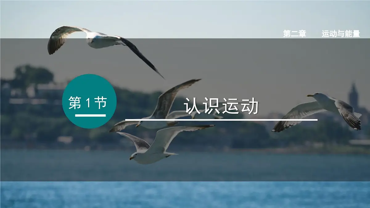 2025年秋教科版八年级物理上册 1.认识运动（课件）第1页