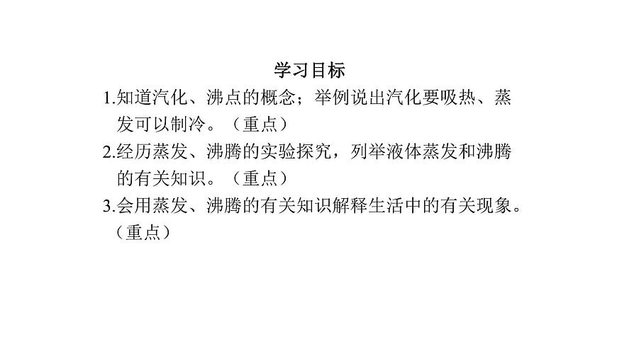 2025年秋教科版八年级物理上册 5.3.汽化和液化（第1课时）（课件）第3页