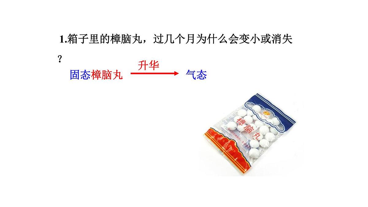 2025年秋教科版八年级物理上册 5.4.升华和凝华（课件）第5页