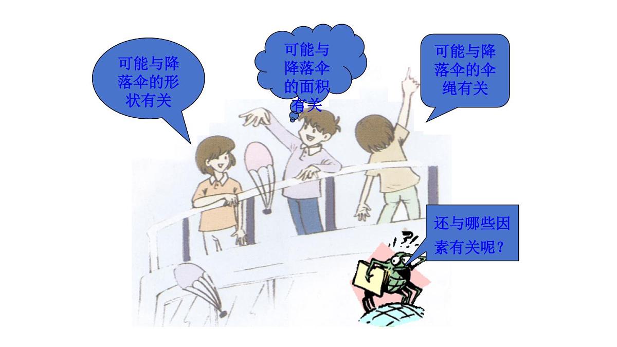 2025年秋教科版八年级物理上册 第一章 走进实验室 3.跨学科实践：降落伞（课件）第5页