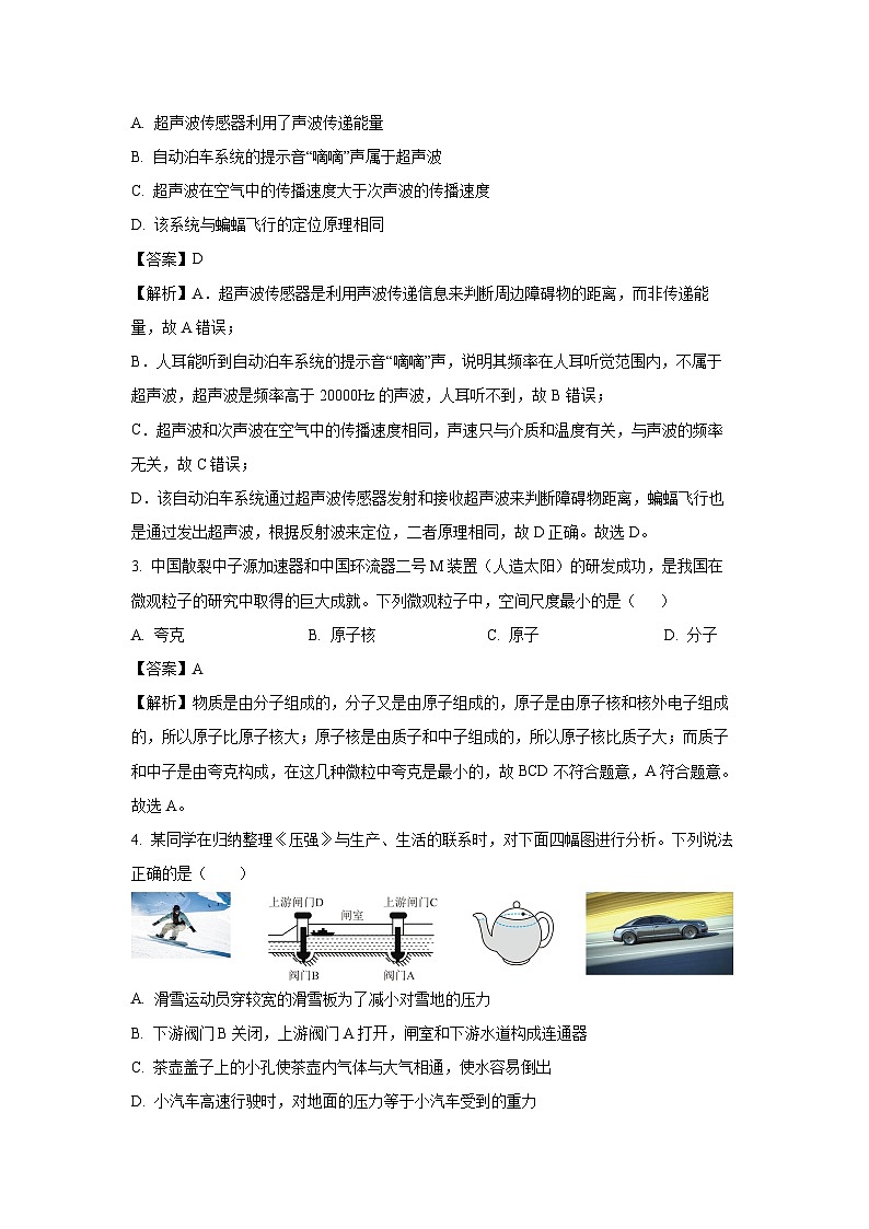 2025年山东省临沂市临沭县中考二模[中考模拟]物理试卷（解析版）第2页