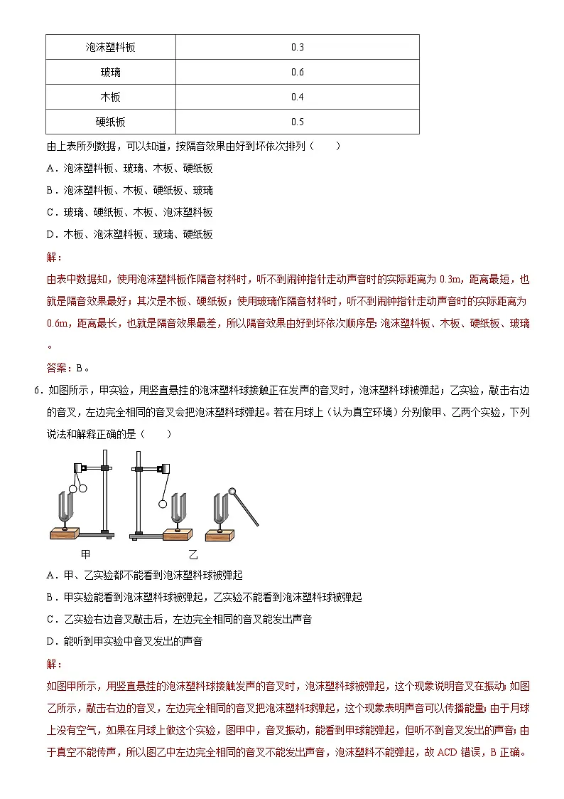 第02章 声现象（高频考点精讲）（解析版）第3页
