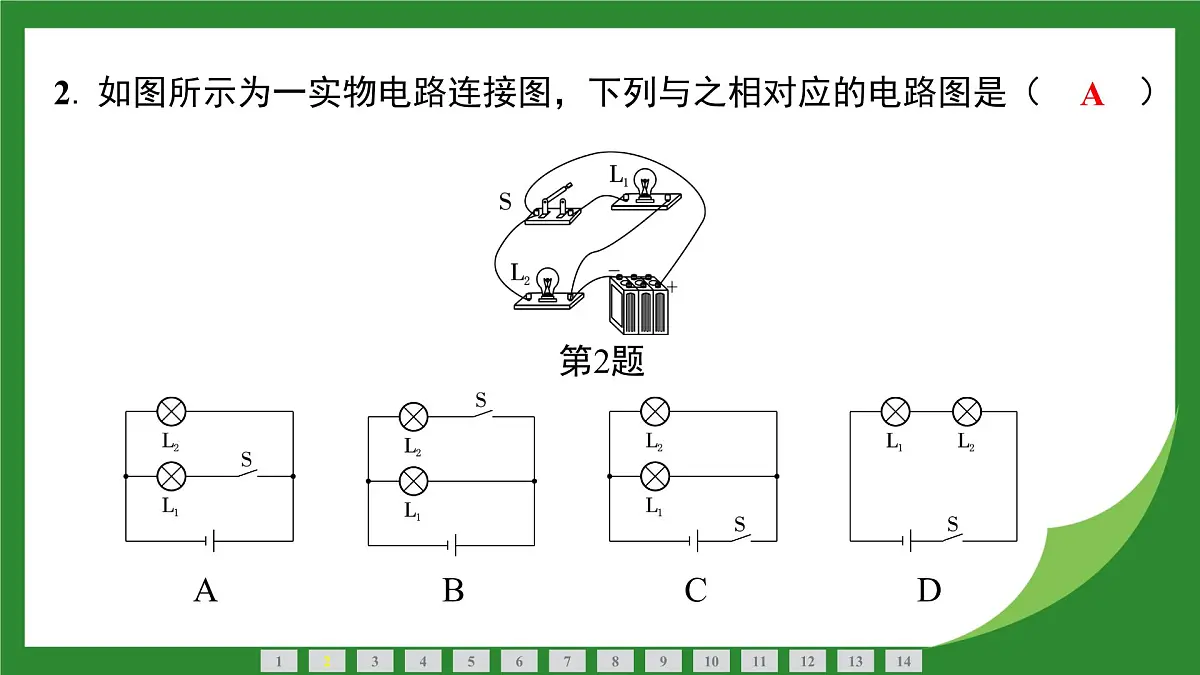 教科版物理九年级上册3.3 电路的连接 课件第3页