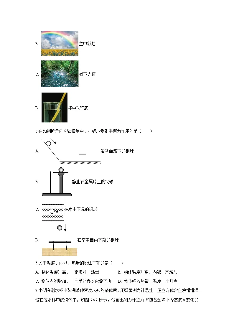 2025年山东省济宁市高新区中考二模物理试卷（解析版）第2页