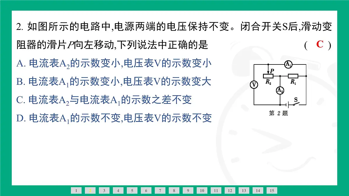 人教版物理九年级全一册第一十七章　欧姆定律 复习总结提升 课件 （含答案）第7页