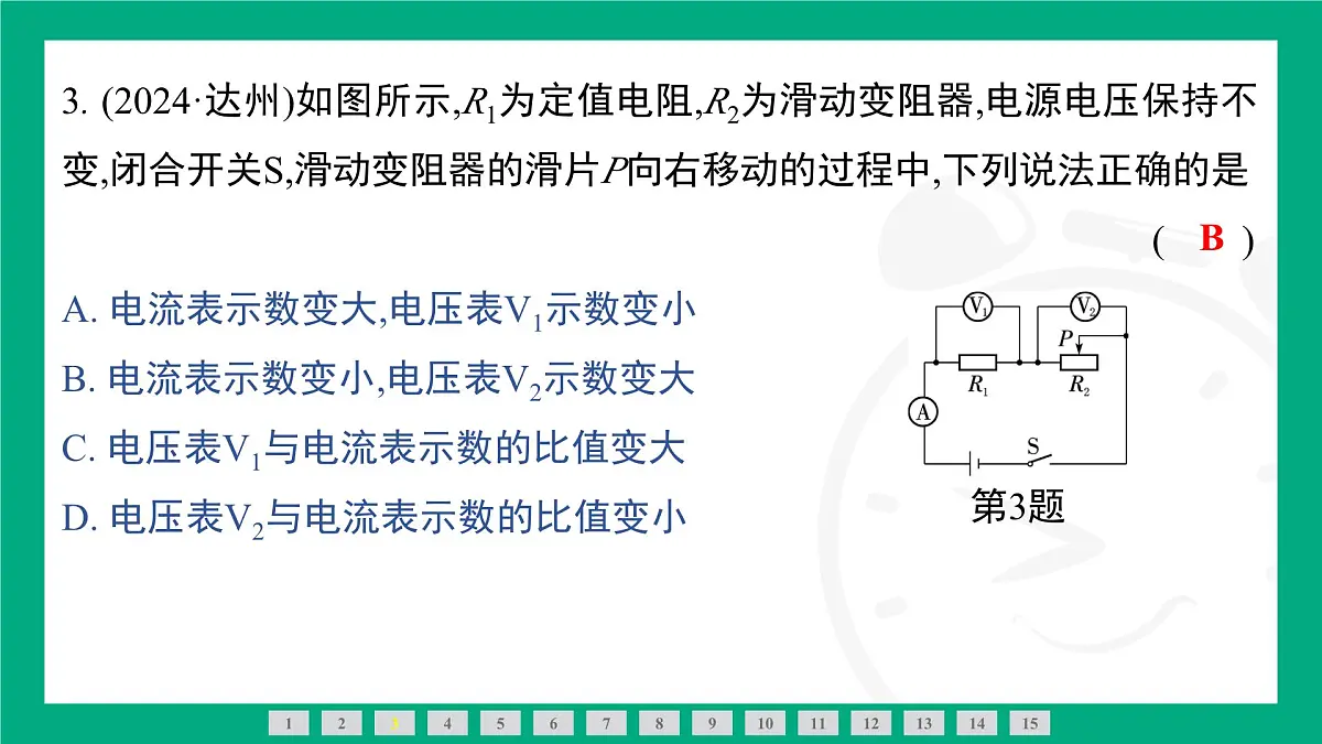 人教版物理九年级全一册第一十七章　欧姆定律 复习总结提升 课件 （含答案）第8页