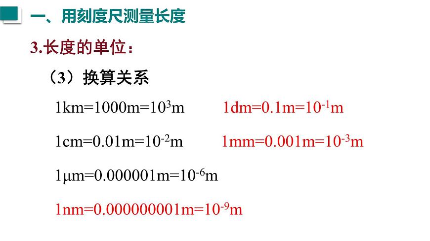 2025年秋沪粤版八年级物理上册 1.2  测量长度和时间（课件）第6页