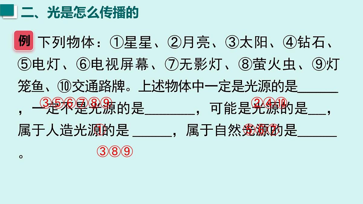 2025年秋沪粤版八年级物理上册 3.1  光的传播与色散（课件）第7页