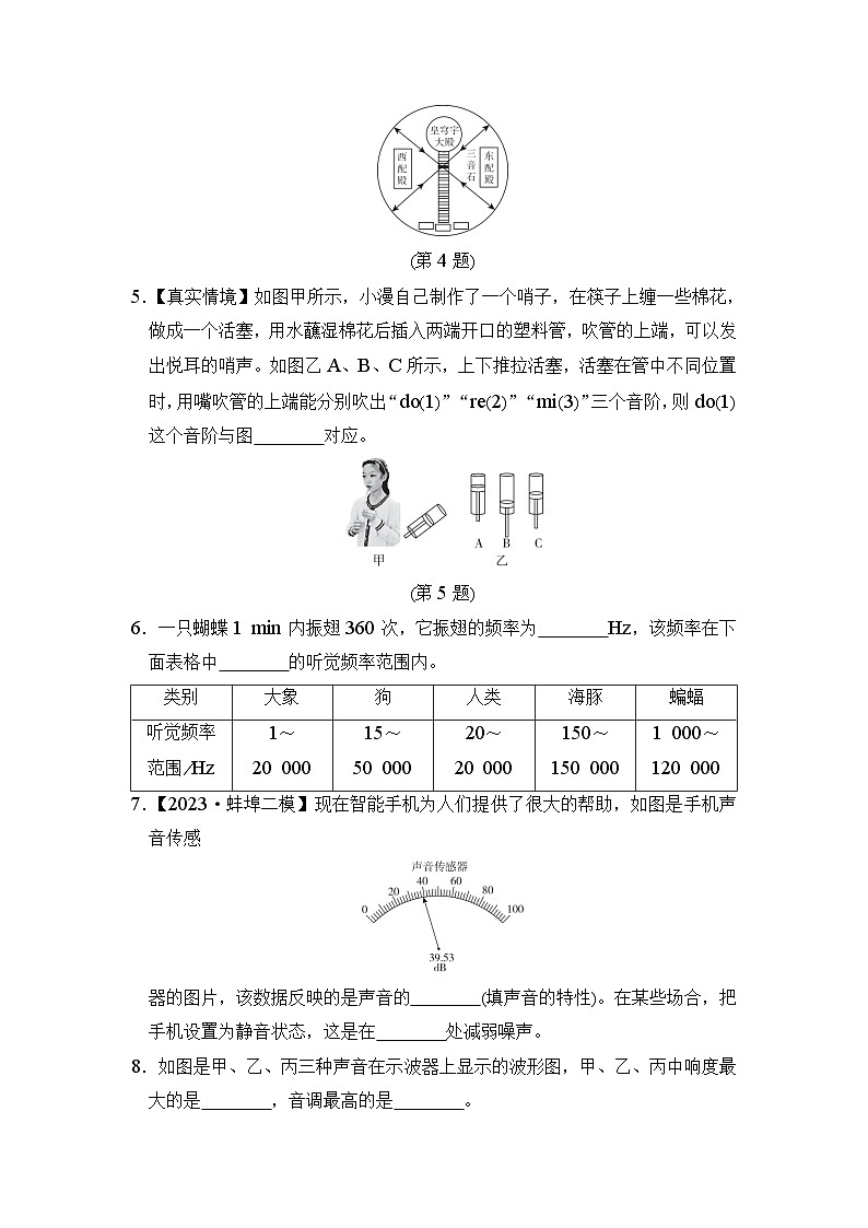 2024-2025学年八年级物理上册 第二章 单元测试卷（沪科安徽版）第2页