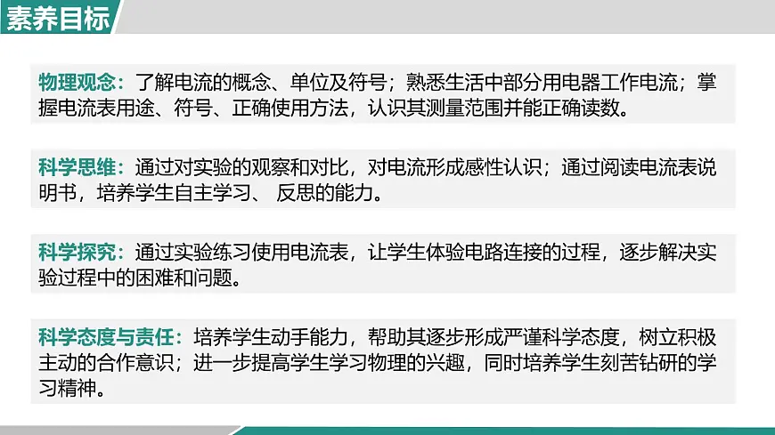 人教版物理九年级全一册15.4 电流的测量-课件第2页