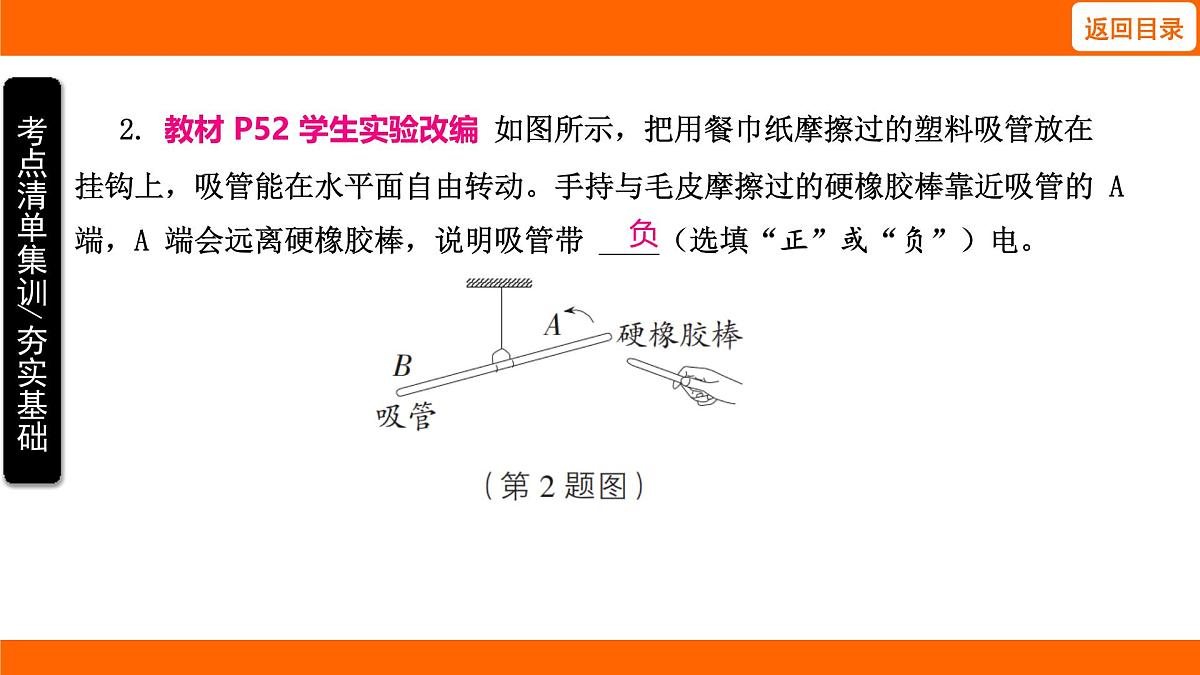 2025-2026学年度北师大版物理九年级上册11.3  电 荷课件（含答案解析）第4页
