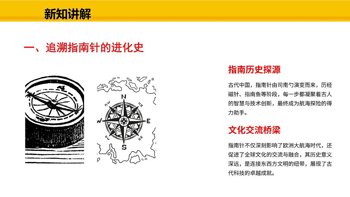 教科版物理九年级上册7.4 跨学科实践：指南针 课件第3页