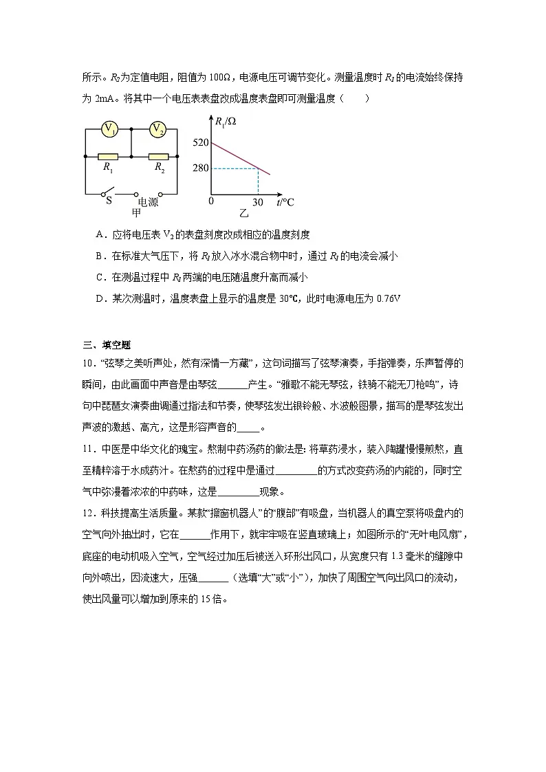 2025年辽宁省七校联合体中考一模物理试题（附答案解析）第3页