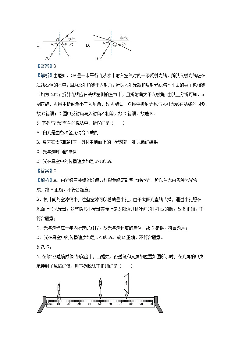 2025年四川省自贡市荣县中考适应性考试物理试题（解析版）第3页