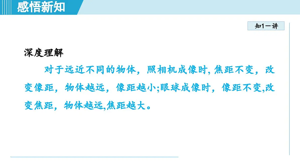 北师版八年级物理上册 第四节 爱眼宣传公益行（第五章 透镜及其应用 学习、上课课件）第5页