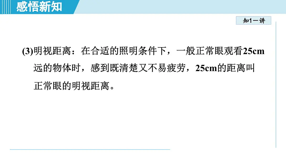 北师版八年级物理上册 第四节 爱眼宣传公益行（第五章 透镜及其应用 学习、上课课件）第7页