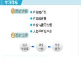 沪粤版八年级物理上册  2.1 声音的产生与传播（第二章 声音与环境  学习、上课课件）