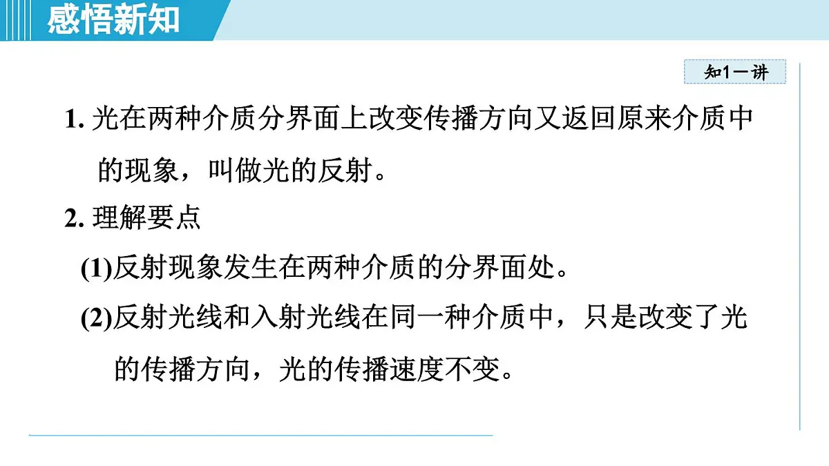 沪粤版八年级物理上册 3.2 光的反射定律（第三章 光和眼睛 学习、上课课件）第4页