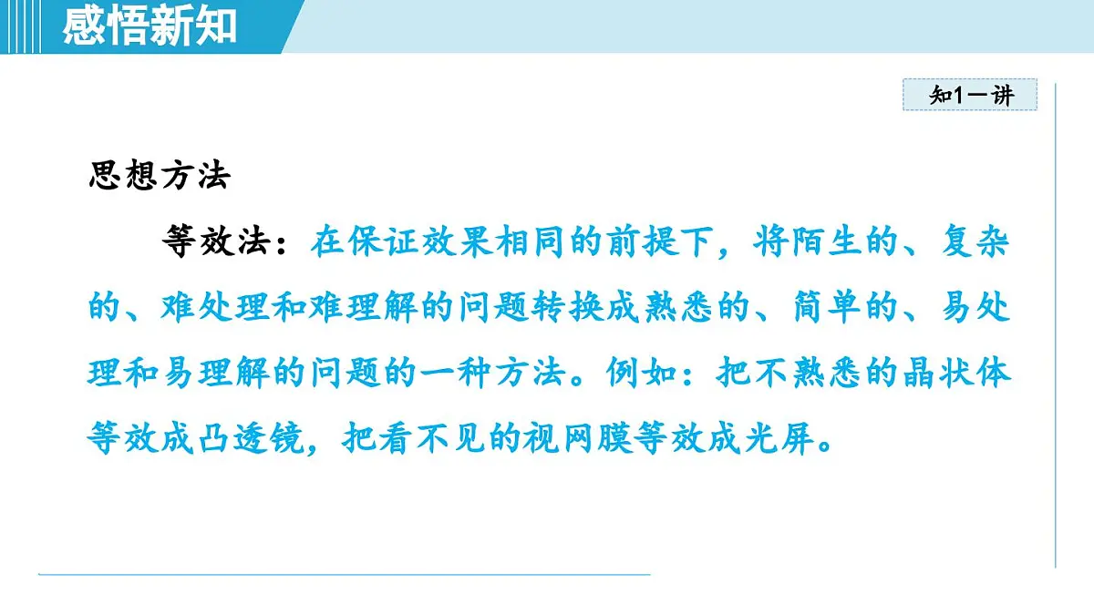 沪粤版八年级物理上册 3.7 眼睛与光学仪器（第三章 光和眼睛 学习、上课课件）第5页
