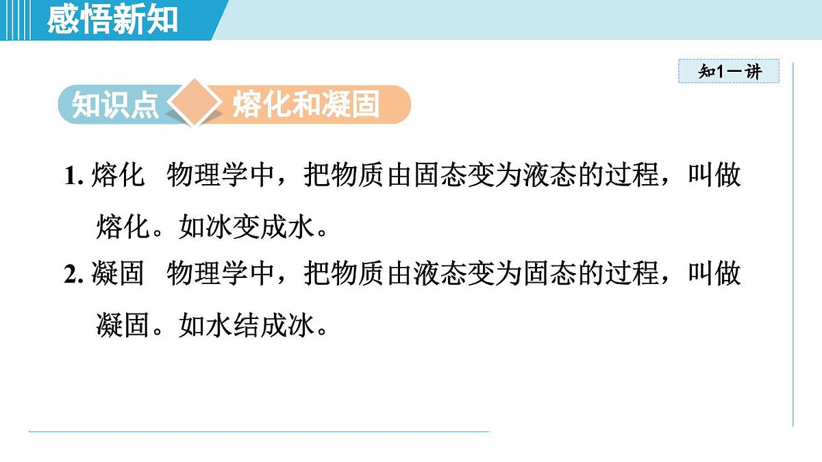 沪粤版八年级物理上册  4.3 熔化和凝固（第四章 物质的形态及其变化  学习、上课课件）第3页
