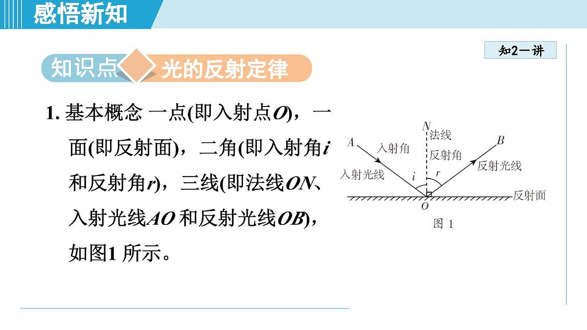 教科版八年级物理上册  4.2光的反射定律（第4章 光的世界  学习、上课课件）第8页