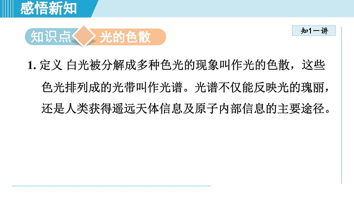 教科版八年级物理上册  4.8走进彩色世界（第4章 光的世界  学习、上课课件）第3页