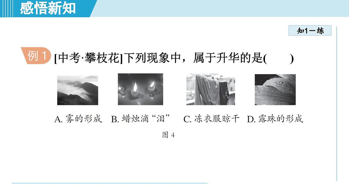 教科版八年级物理上册  5.4升华和凝华（第5章 物态变化  学习、上课课件）第8页