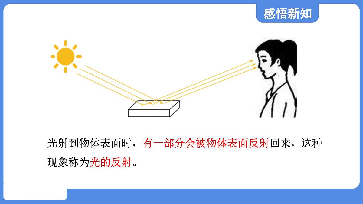 苏科版八年级物理上册  第二章 第四节 光的反射（学习、上课课件）第6页