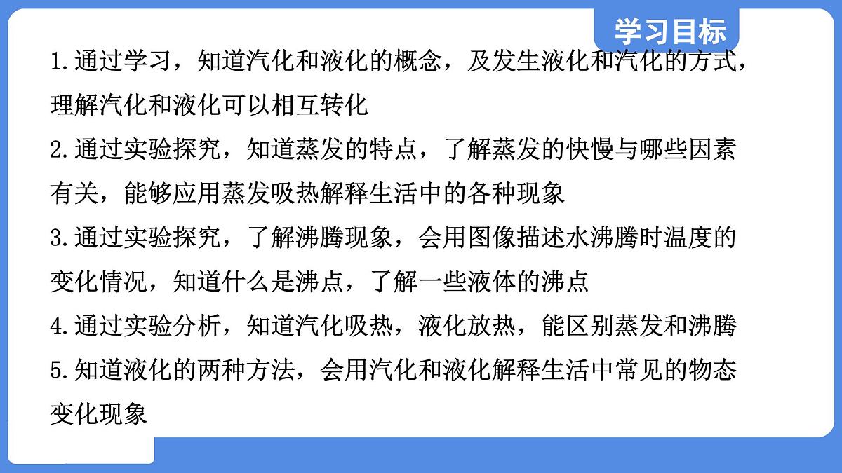 苏科版八年级物理上册  第四章 第二节 汽化和液化（学习、上课课件）第2页