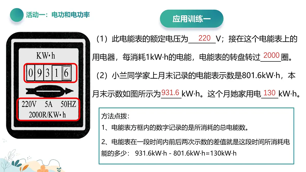 【教学课件】沪科版初中物理九年级全一册“电功、电功率”期末专项复习课第3页