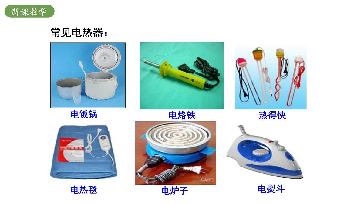 北师大版物理九年级全册 13.3《电流的热效应》课件第6页