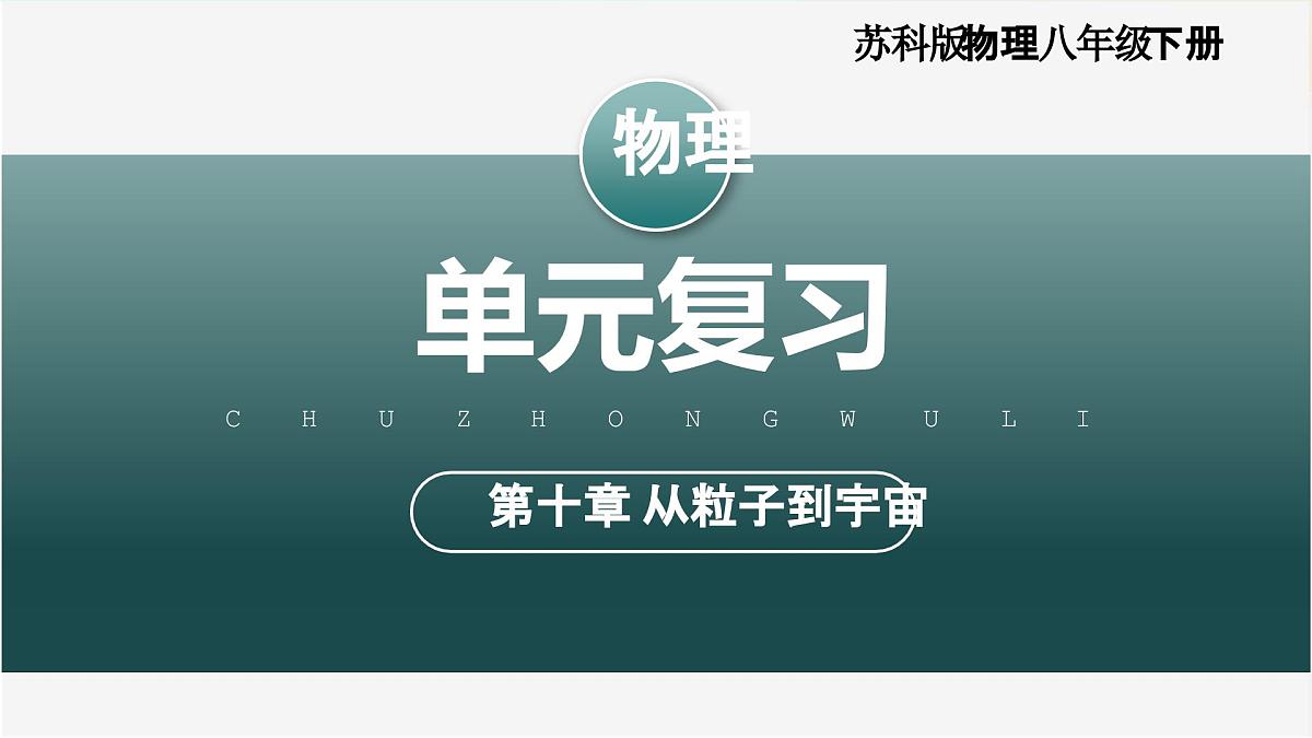 第十章+从粒子到宇宙（单元复习课件） 第1页