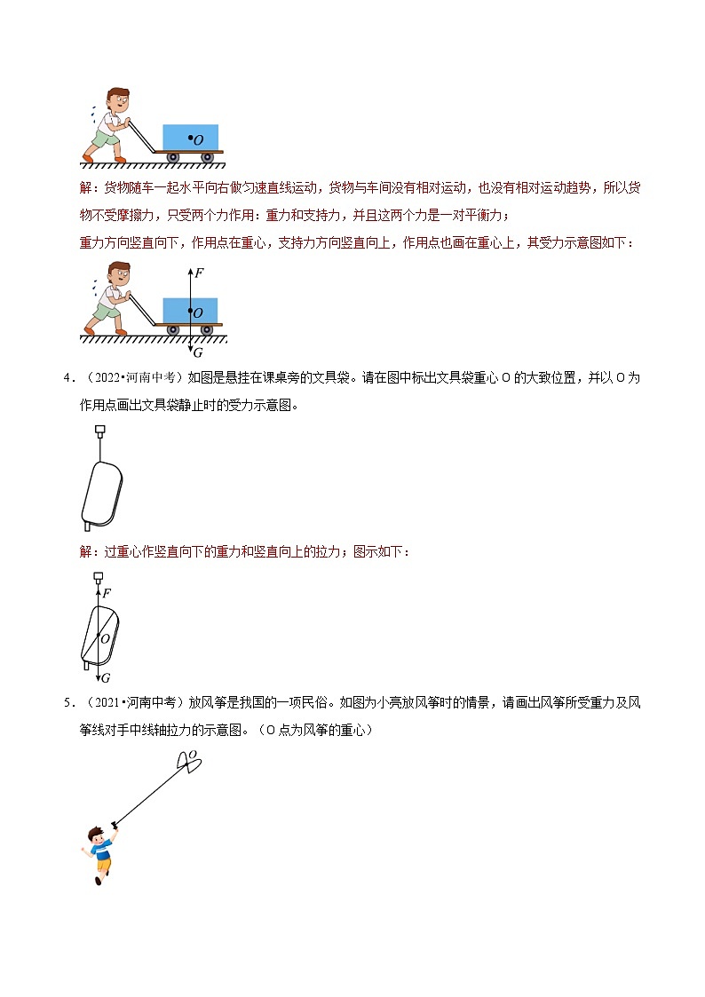 专题07 力的作图（河南专用）（解析版）第2页
