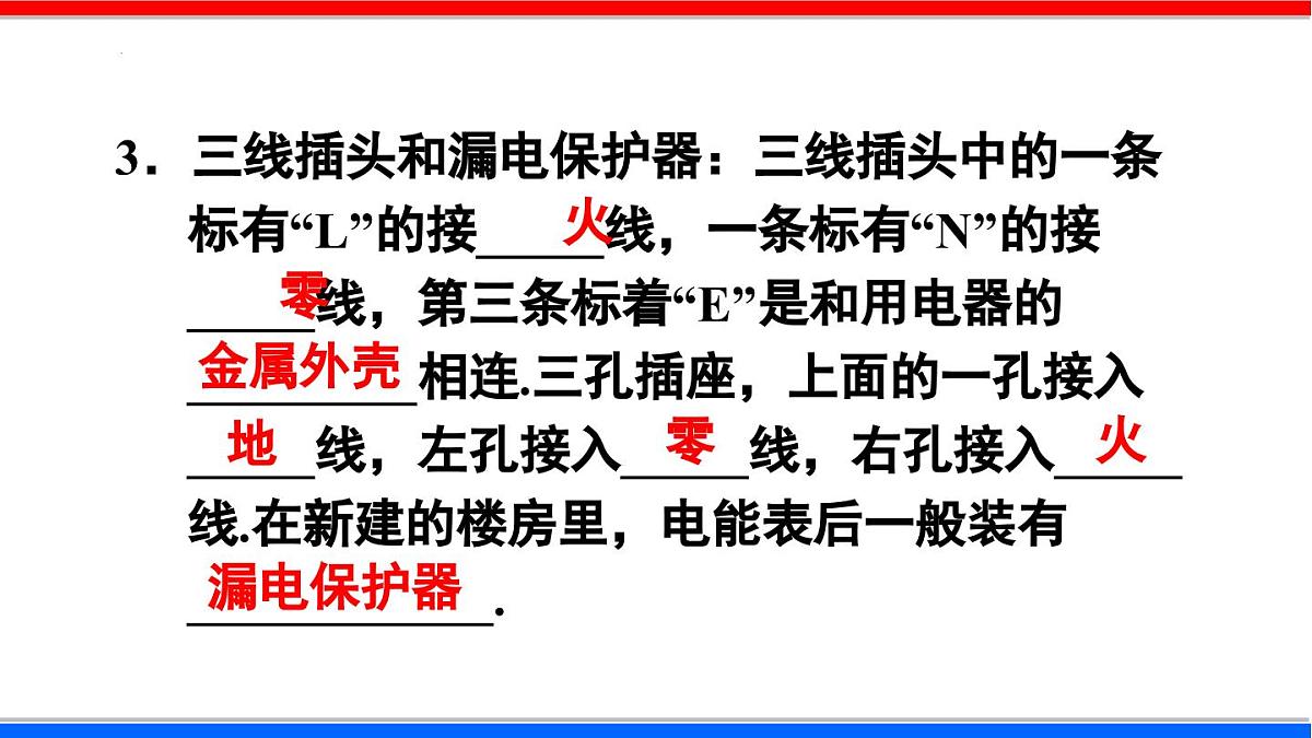 2025-2026学年人教九年级物理19.1 家庭电路 课件第3页