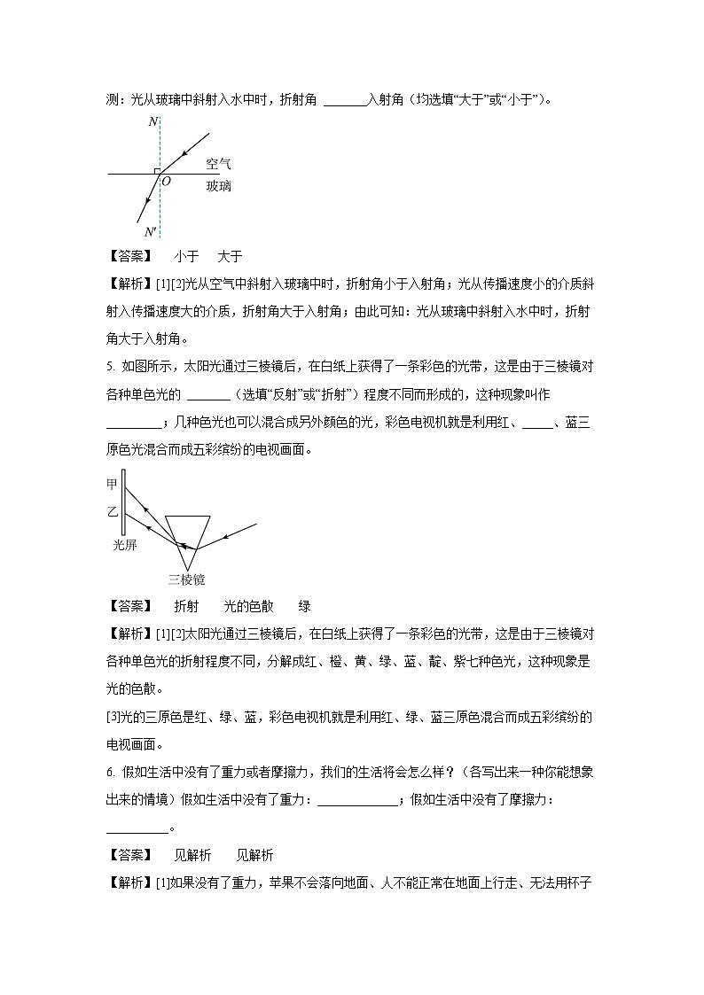 河南省南阳市新野县2024-2025学年八年级上学期期末物理试卷（解析版）第2页