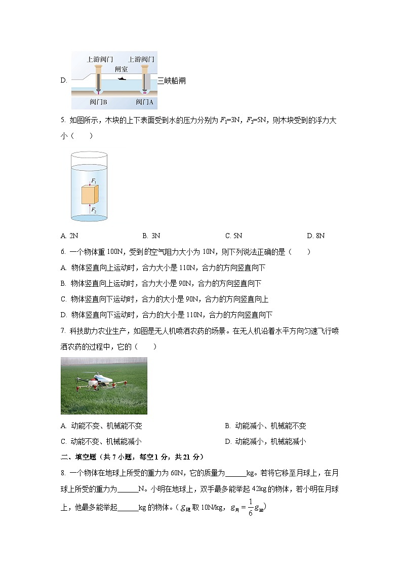 广东省梅州市兴宁市2024-2025学年八年级下学期期末物理试卷（学生版）第2页